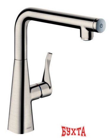Смеситель Hansgrohe Metris Select 14847800 (стальной)