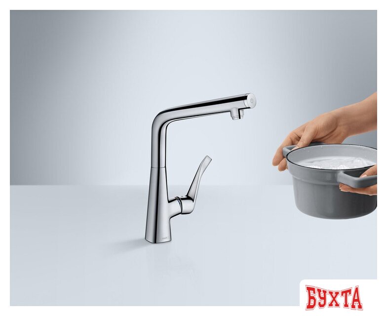 Смеситель Hansgrohe Metris Select 14883800 2