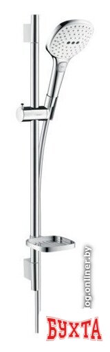 Душевой гарнитур Hansgrohe Raindance Select E 120 EcoSmart 26622400 (белый/хром)