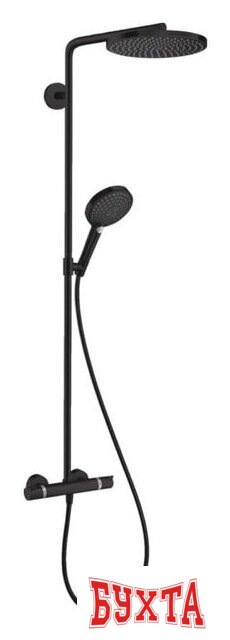 Душевая система Hansgrohe Raindance Select S 27633670 (матовый черный)