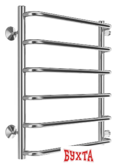 Полотенцесушитель TERMINUS Стандарт П6 500x600 бп (хром) 1