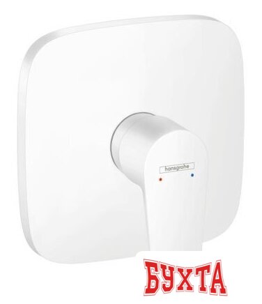 Смеситель Hansgrohe Talis E 71765700 (белый матовый)
