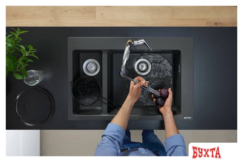 Смеситель Hansgrohe Talis M51 73850800 (стальной) 4