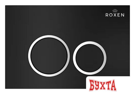 Унитаз подвесной Roxen Martin в комплекте с инсталляцией StounFix Dual Fresh 6 в 1 968508 (кнопка: черный) 2