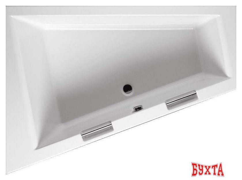 Ванна Riho Doppio 180x130L (с ножками)