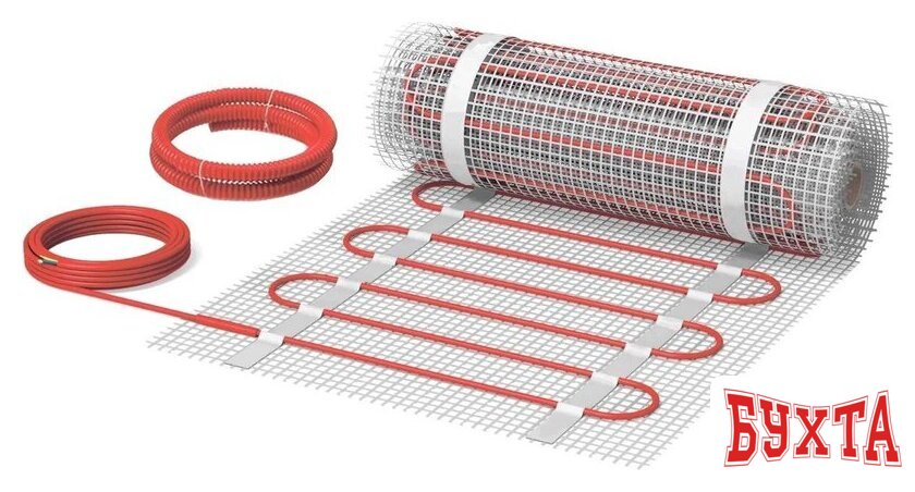 Нагревательный мат СТН КМ Light-1200-8 16х0.5 м 1200 Вт