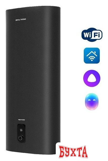 Накопительный электрический водонагреватель Royal Thermo RWH 50 Major Inverter Grafit