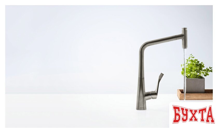 Смеситель Hansgrohe Metris Select 14884800 2