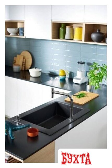 Смеситель Hansgrohe Metris Select M71 73804000 3