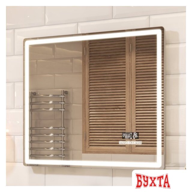 Мебель для ванных комнат Vigo Зеркало Geometry Media voice 800 1