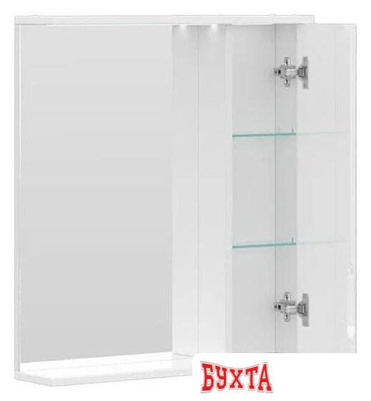 Мебель для ванных комнат Volna Шкаф с зеркалом Joli 60 правый 2