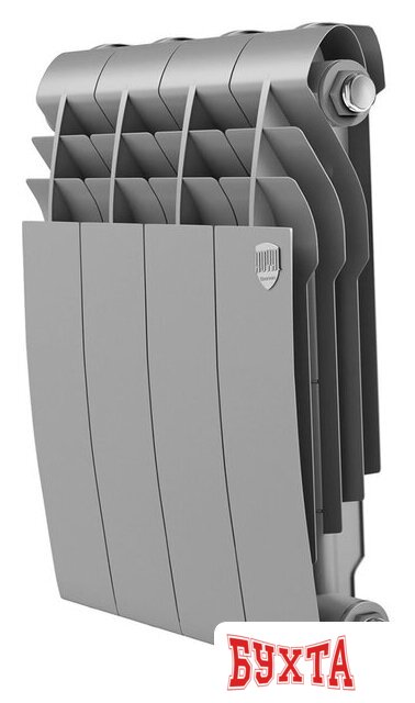 Биметаллический радиатор Royal Thermo Biliner B 350 Серебристый - 4 секций