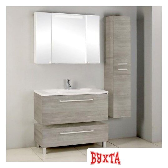 Мебель для ванных комнат Акватон Мадрид 100 Зеркальный шкаф [1.A111.6.02M.A01.0] 2