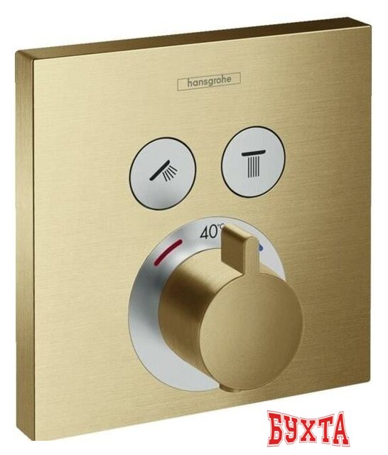 Смеситель Hansgrohe ShowerSelect 15763140 (матовая бронза)