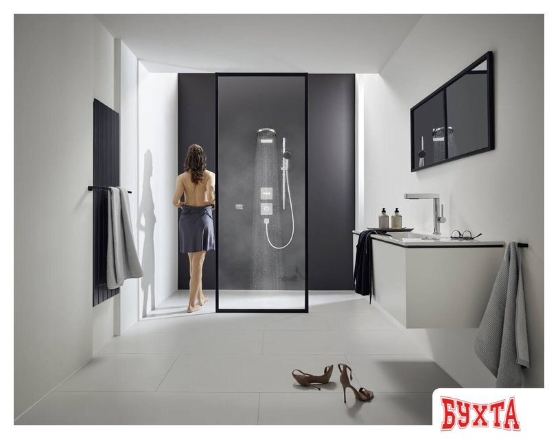 Душевой гарнитур Hansgrohe Pulsify Select 105 3jet Relaxation 24170000 (хром) 2