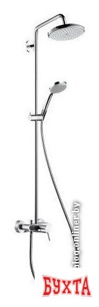 Душевая система Hansgrohe Croma 220 Showerpipe (27222000) 1