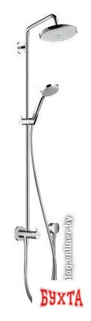 Душевая система Hansgrohe Croma 220 Showerpipe Reno (27224000)