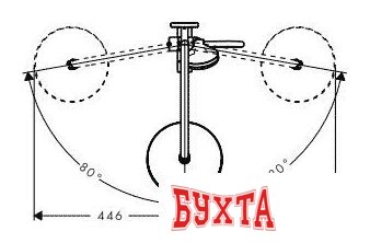 Душевая система Hansgrohe Croma 220 Showerpipe Reno (27224000) 3