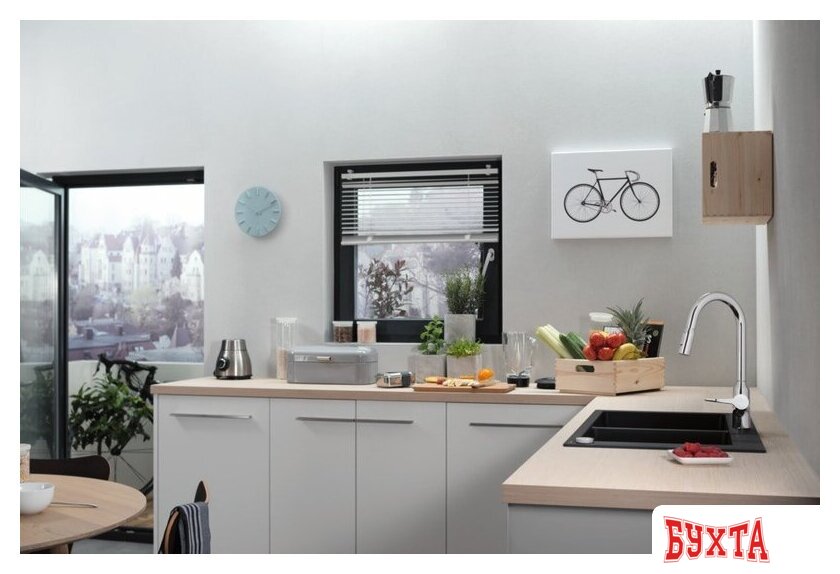 Смеситель Hansgrohe Focus M43 71811000 (хром) 2