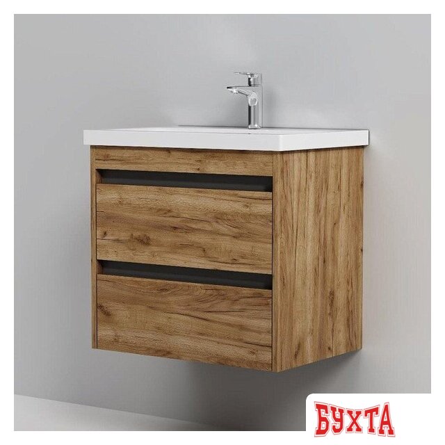 Мебель для ванных комнат AM.PM Тумба с умывальником Pulse M91-FHX0602OF-WCC0602WG 2