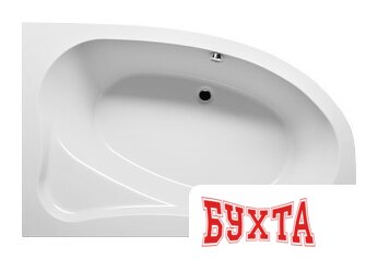 Ванна Riho Lyra 170x110 (правая, с ножками)