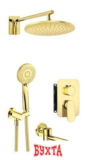 Душевая система Deante Alpinia Gold-2