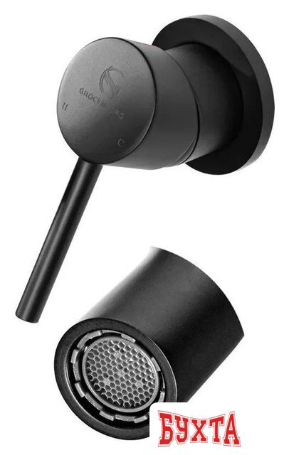 Смеситель Grocenberg GB511 (черный матовый) 4