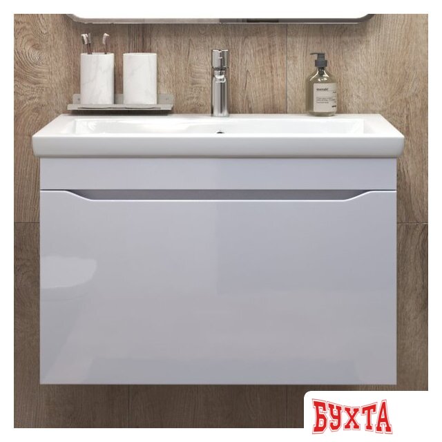Мебель для ванных комнат Vigo Тумба под умывальник Grani 800-0-1 Como навесная 3