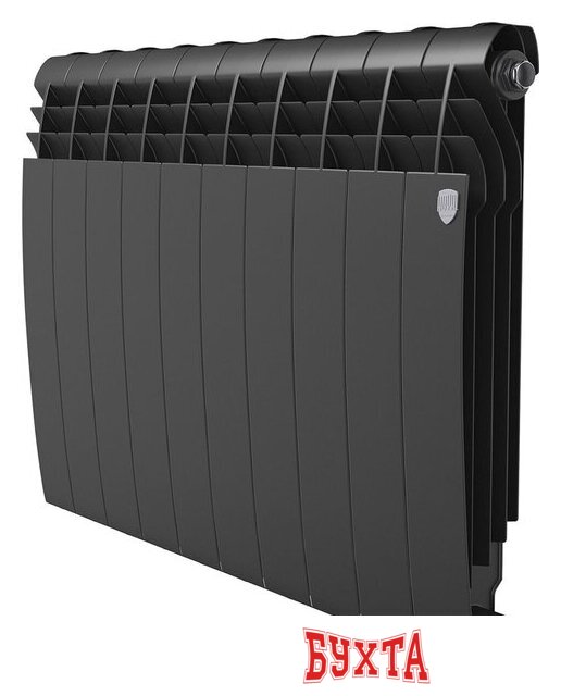 Биметаллический радиатор Royal Thermo Biliner B 500 Черный - 10 секций