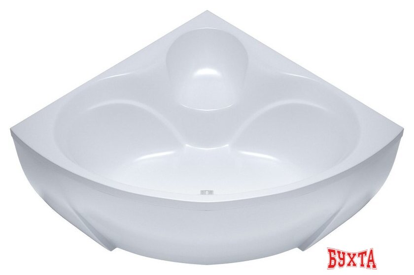 Ванна Triton Сабина 160x160 Экстра (с каркасом и сифоном) 2