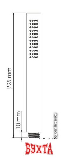 Душевая лейка Wasserkraft A276 2