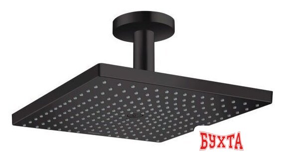 Верхний душ Hansgrohe Raindance E 300 1jet 26250670 (черный матовый)