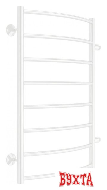 Полотенцесушитель TERMINUS Классик П8 500x800 (с боковым подключением 50, RAL 9003)