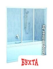 Пластиковая шторка для ванны Ravak Supernova AVDP3 170 (белый/rain) 3