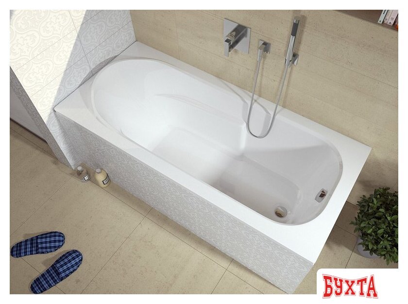 Ванна Riho Columbia 175x80 (с ножками) 3