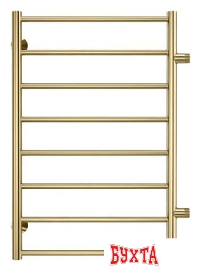 Полотенцесушитель TERMINUS Аврора П8 500x800 (золото матовое,с боковым подключением 500)