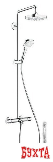 Душевая система Hansgrohe Croma Select E 180 2jet Showerpipe [27352400] 1