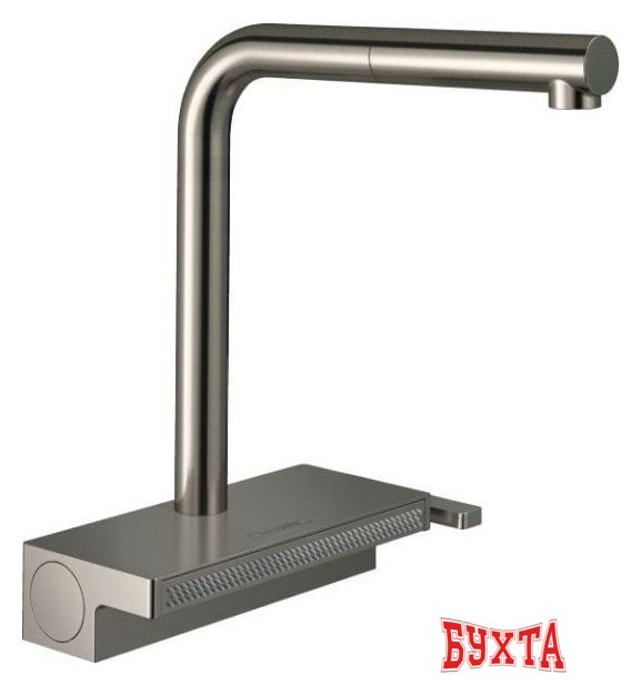 Смеситель Hansgrohe Aquno Select M81 73830800 (стальной)