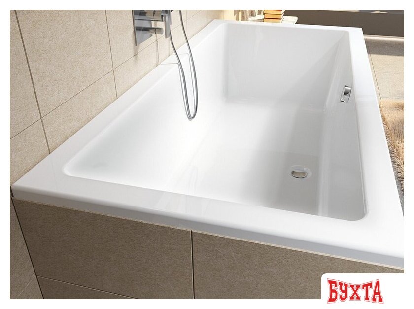 Ванна Riho Lusso 180x80 (с ножками) 4