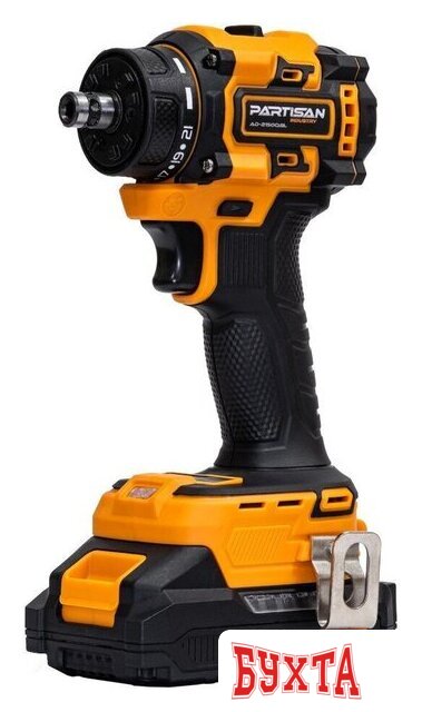 Дрель-шуруповерт Partisan AD-2150QBL (с 2-мя АКБ, кейс) 2