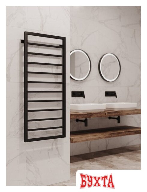 Полотенцесушитель Stinox Croma 50x120 cr120 Ral 9005