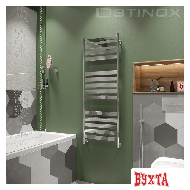Полотенцесушитель Stinox Napoli Luxe 50x140 nap140l