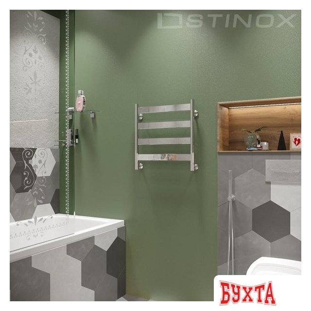 Полотенцесушитель Stinox Napoli 50x50 nap50