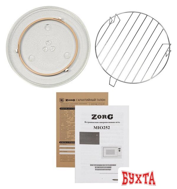 Микроволновая печь ZorG MIO252 S white (белый) 5