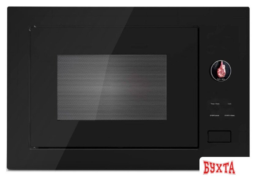 Микроволновая печь ZorG MIO254 S (черный матовый)