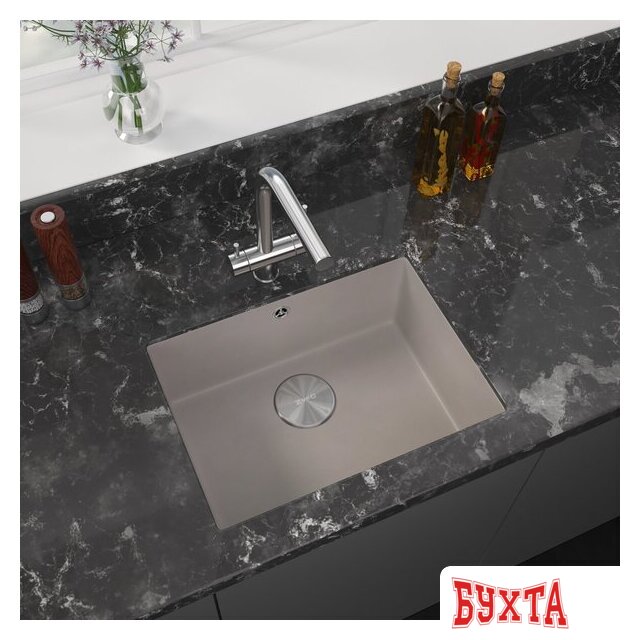 Кухонная мойка ZorG Fast 54 Premium alumetallic