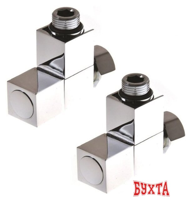 Американка Stinox Комплект с квадратным вентилем 3/4"x1/2" 957 (хром)