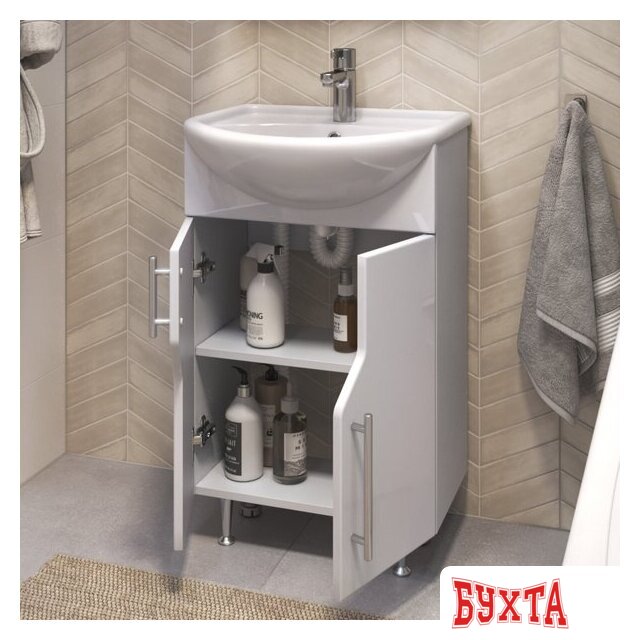 Мебель для ванных комнат Vigo Тумба под умывальник Turin 550-2-0 Уют 5