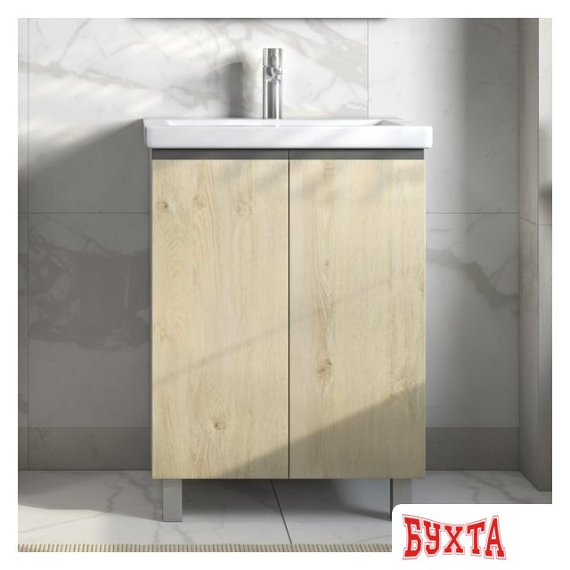 Мебель для ванных комнат Vigo Тумба под умывальник Yuma 600-2-0 Como 3