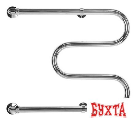 Полотенцесушитель TERMINUS М-образный 26.9 ПС 500х600 (хром)